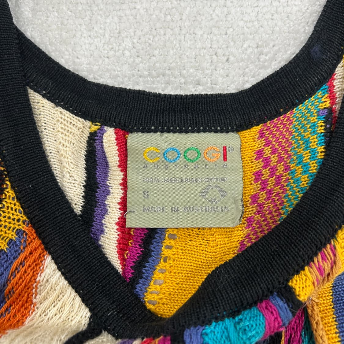 쿠지 멀티 컬러 니트 탱크탑 s 상품이미지2