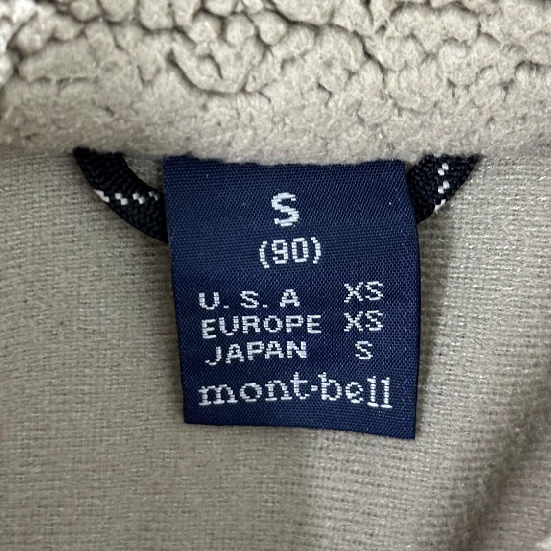 몽벨 여성 원포켓 양털 후리스 여성S 상품이미지5