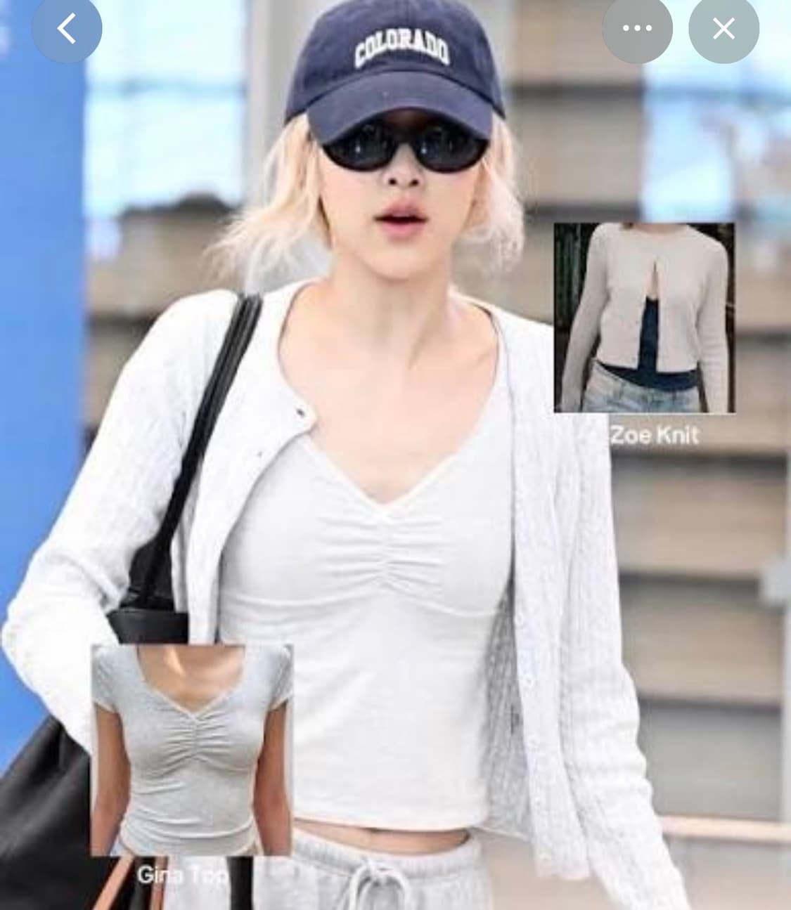 브랜디멜빌 로제착용 지나탑  상품이미지1