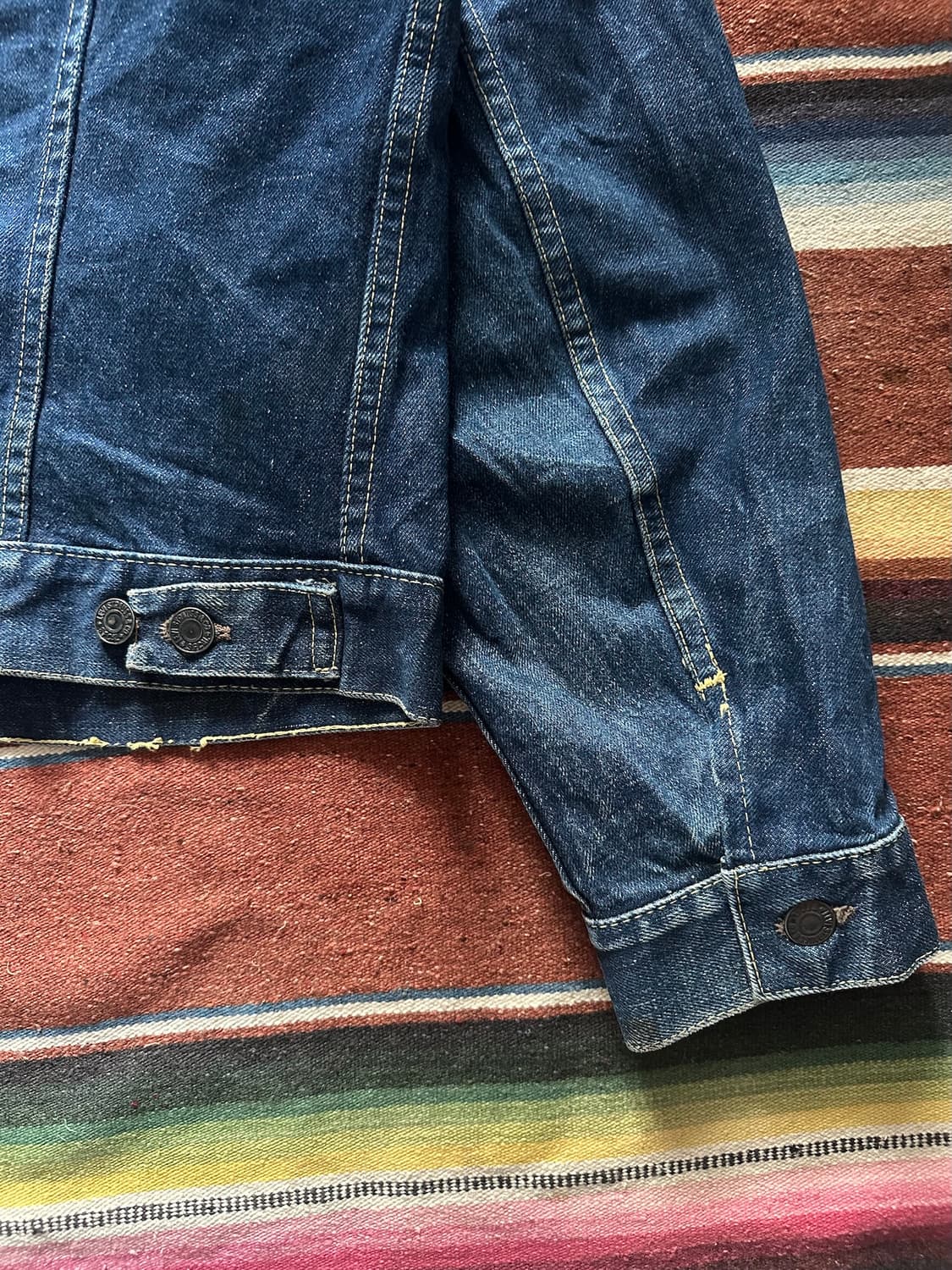 60s USA 빈티지 리바이스 557XX 초기형 데님 자켓 상품이미지8