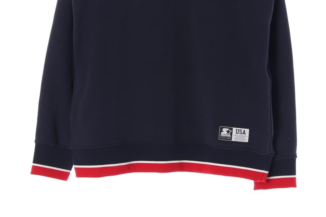 STARTER 네이비 하프집업 맨투맨 XL 상품이미지4