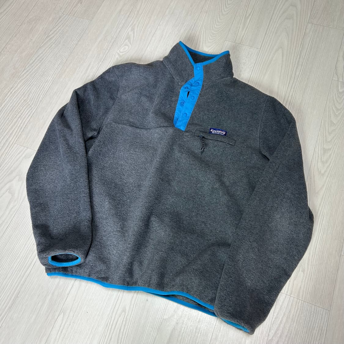 [M] LSC 레이지포트스포팅클럽 스냅 플리스 그레이 상품이미지2