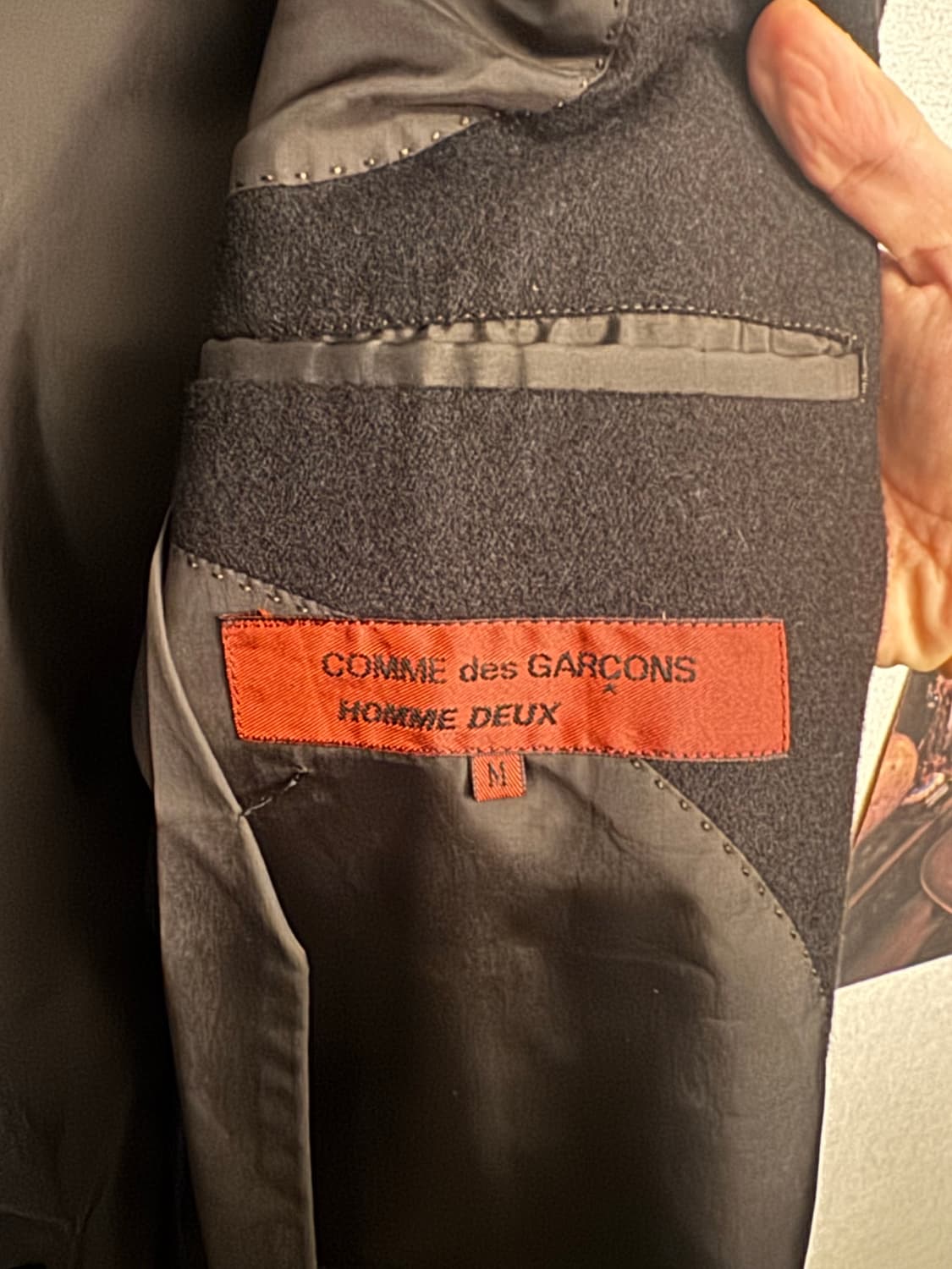 [M] 꼼데가르송 옴므 듀스 블레이저 상품이미지2