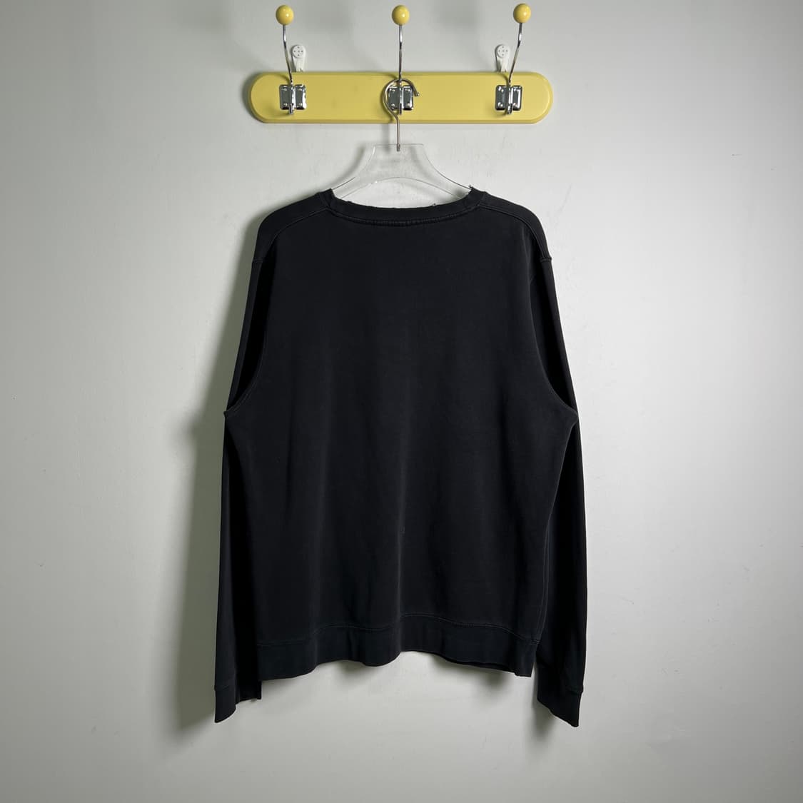 stussy 스투시 블랙 크루넥 맨투맨 XL 상품이미지2