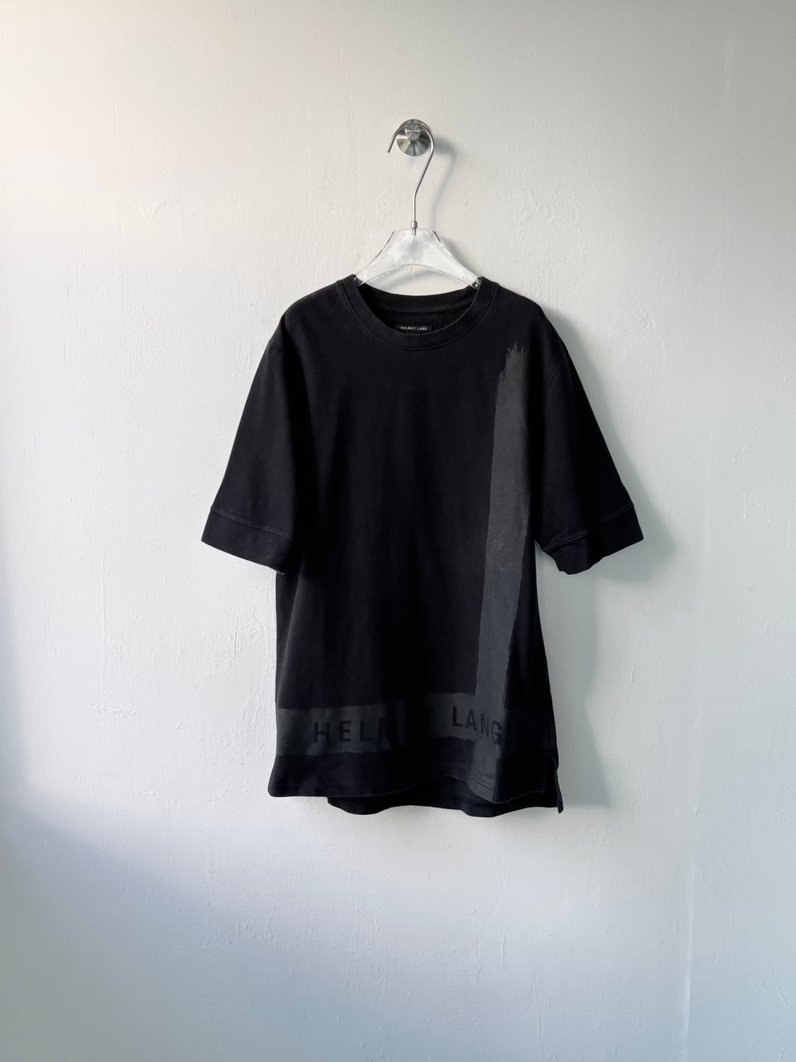 헬무트랭 22ss 스트로크 프린팅 티셔츠 상품이미지1