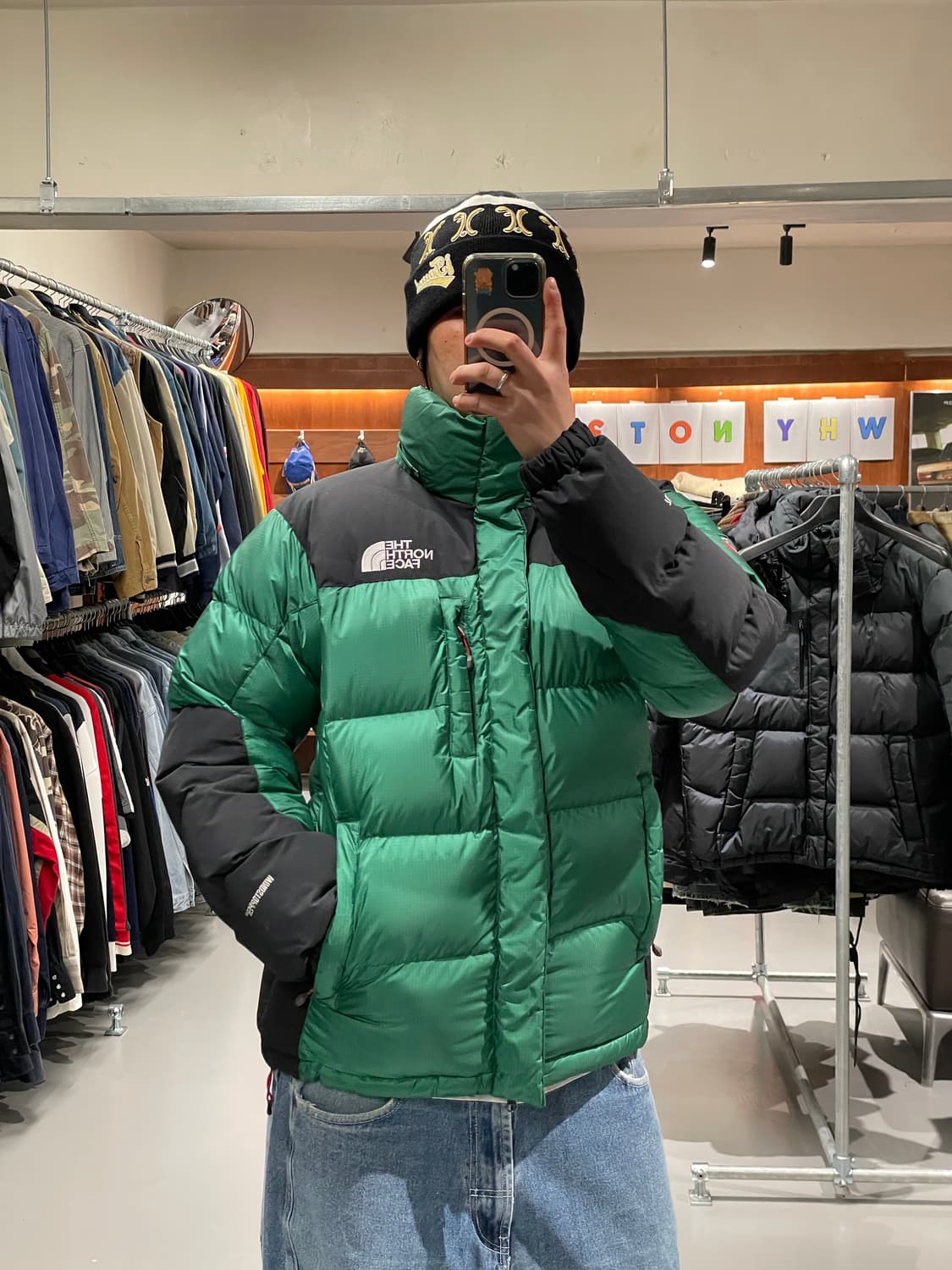 노스페이스 써밋 윈드스토퍼 700 다운 패딩 상품이미지1