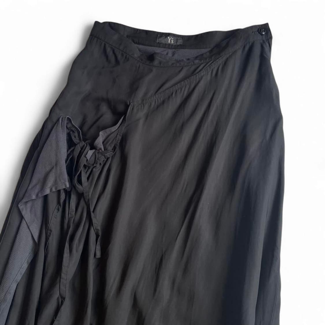 요지 야마모토 21ss 비대칭 스커트 상품이미지4