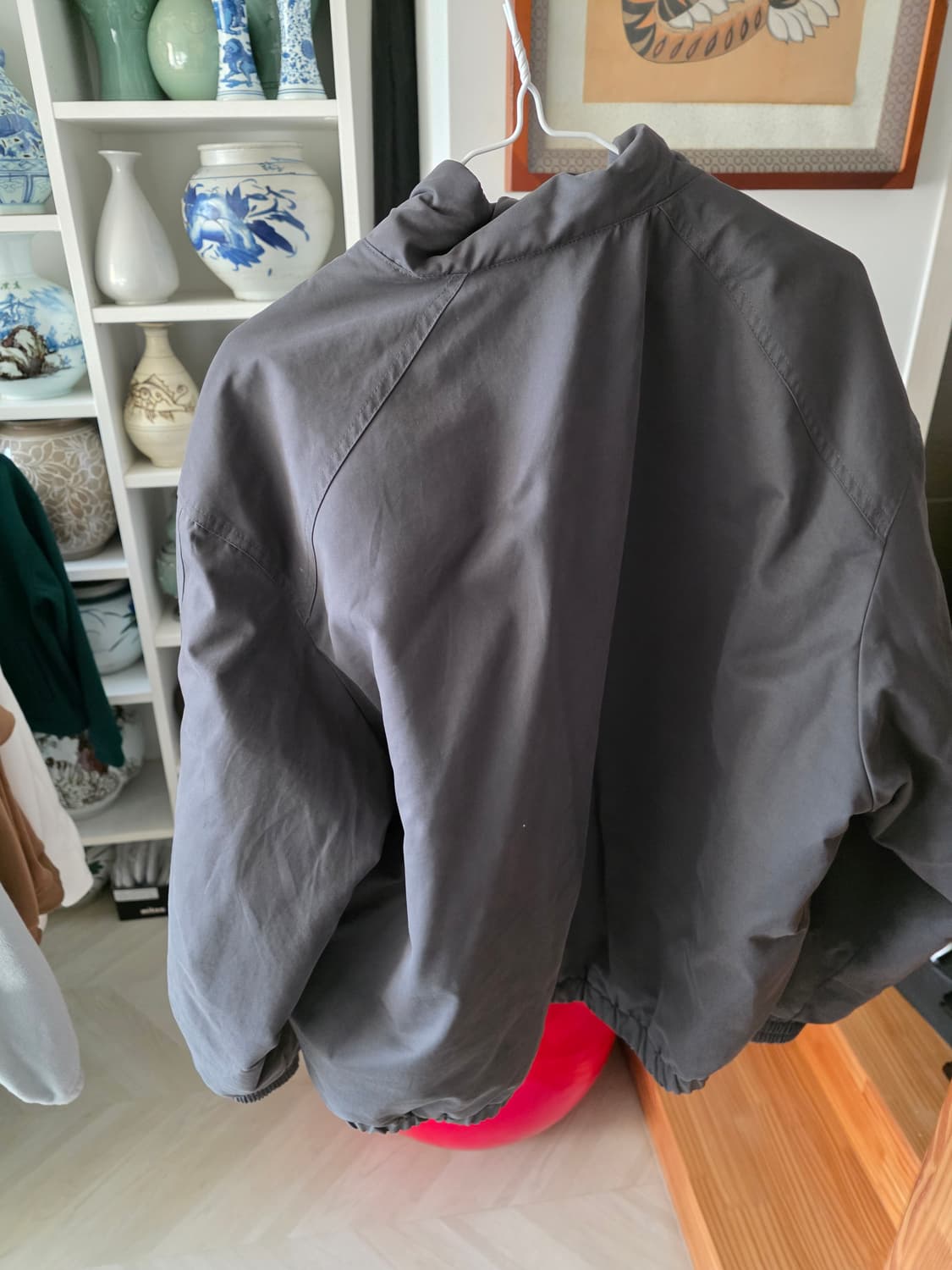 자라 남성 봄버 자켓 그레이 L사이즈 상품이미지2