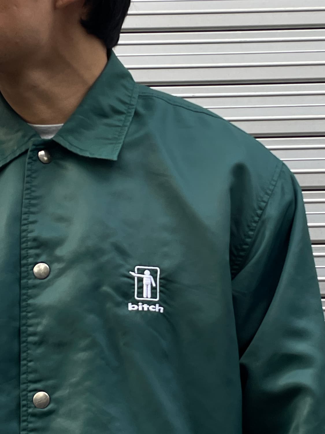 90s Bitch skateboards Green Coach Jk 상품이미지1