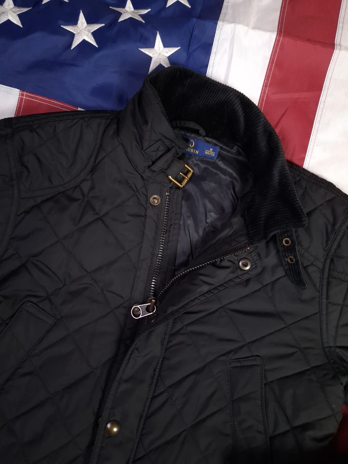 새제품급 오리지날 우먼용 랄프로렌폴로 퀼팅 자켓 상품이미지2