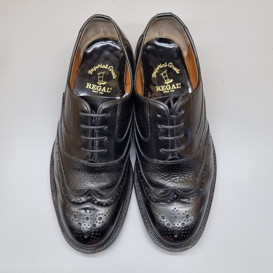 금강리갈 임페리얼 남성윙팁구두 실사이즈270 상품이미지2