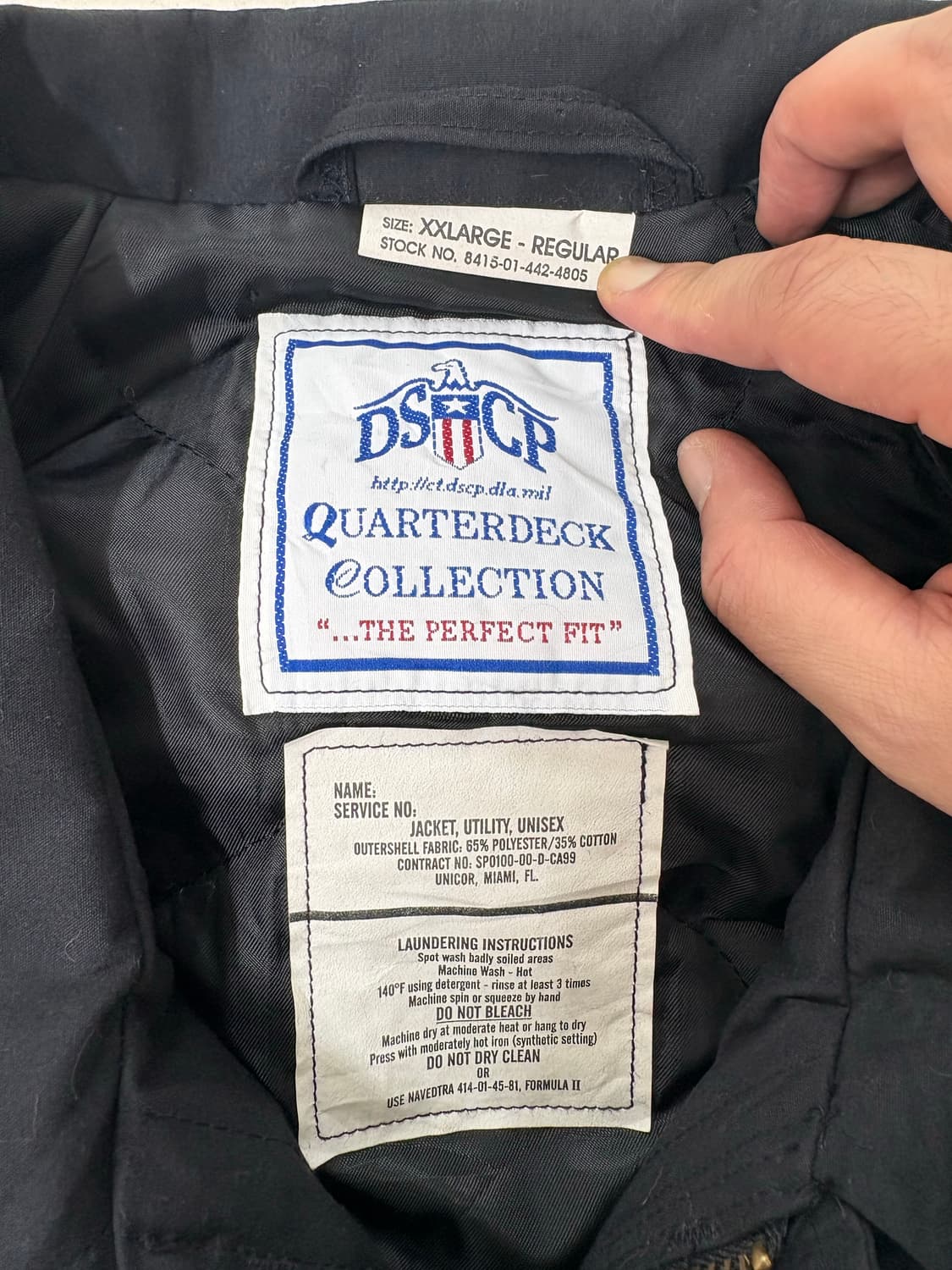 00‘s U.S Navy Utility Jacket.  상품이미지4