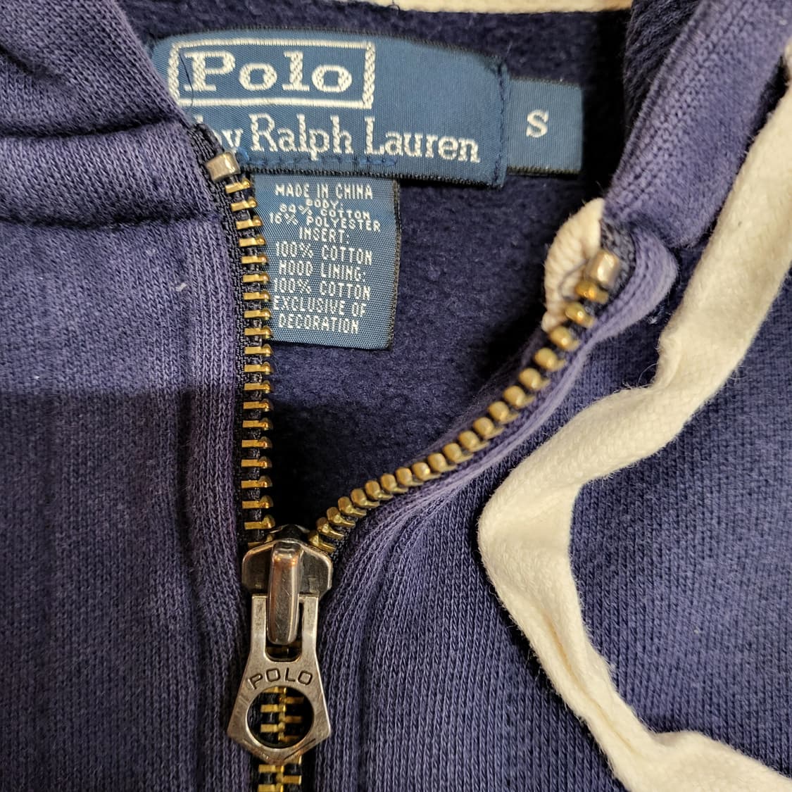 폴로 랄프로렌 후드 집업 (S) 상품이미지4