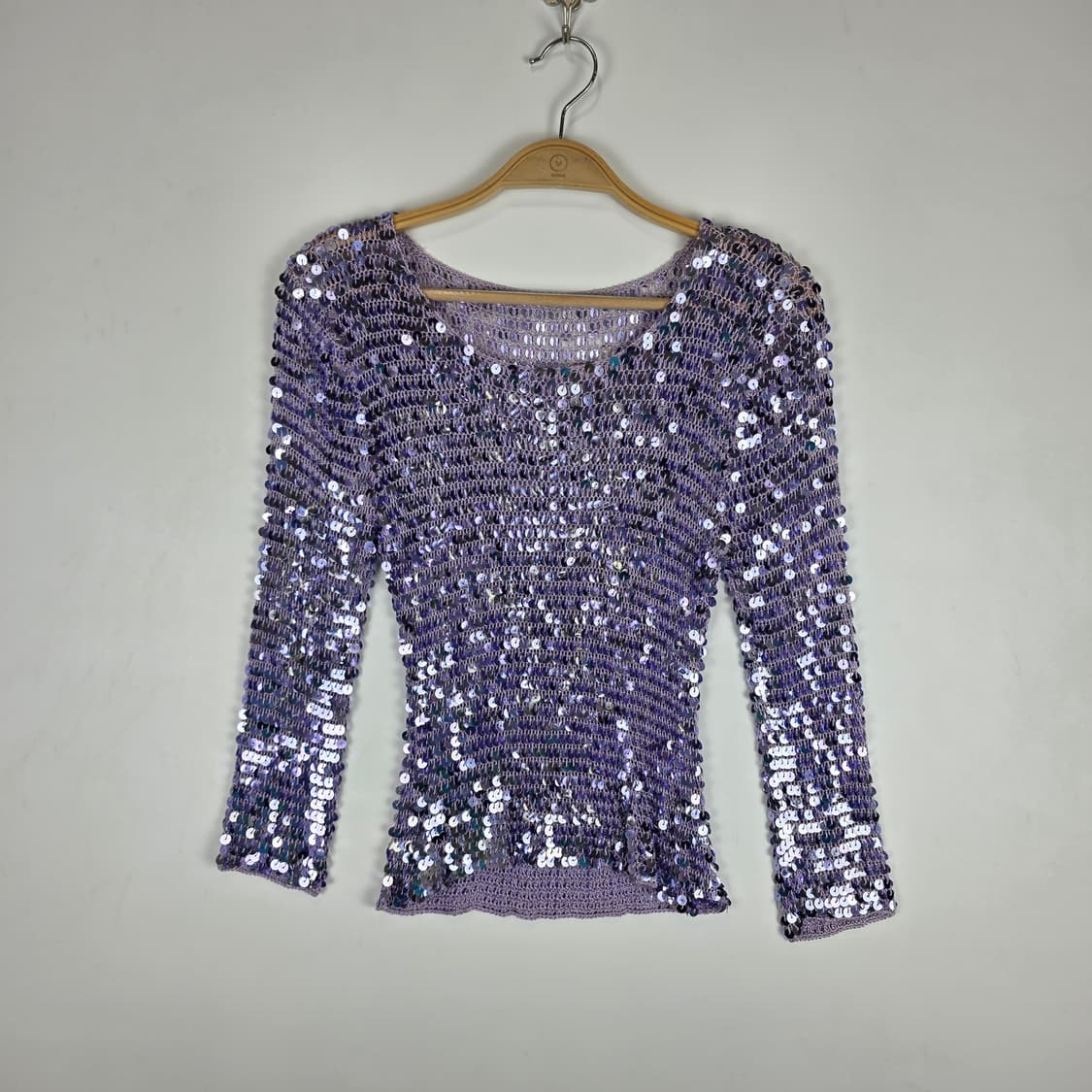 시퀸 크로셰 니트 상품이미지1