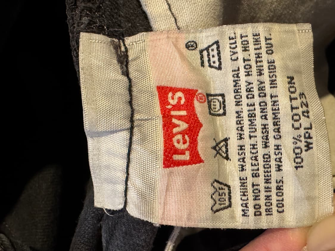 리바이스 00s 501블랙진 상품이미지7