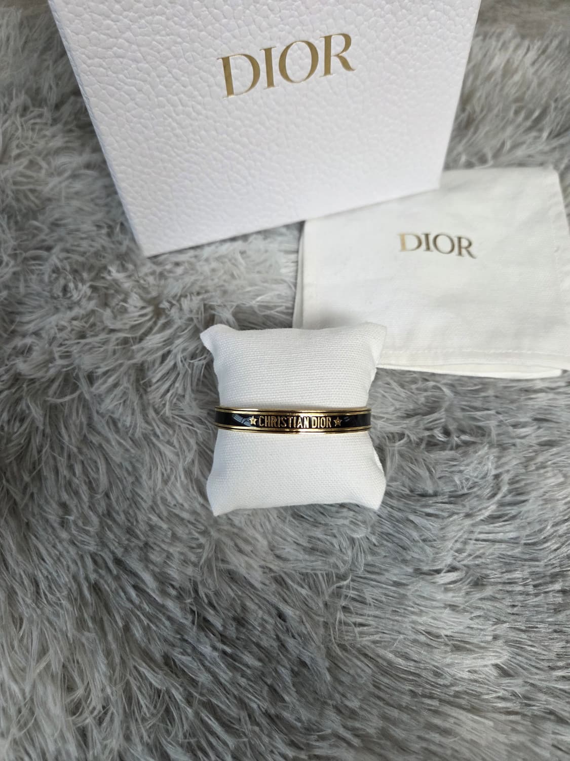 [정품] 디올 코드 뱅글 팔찌 블랙 상품이미지2