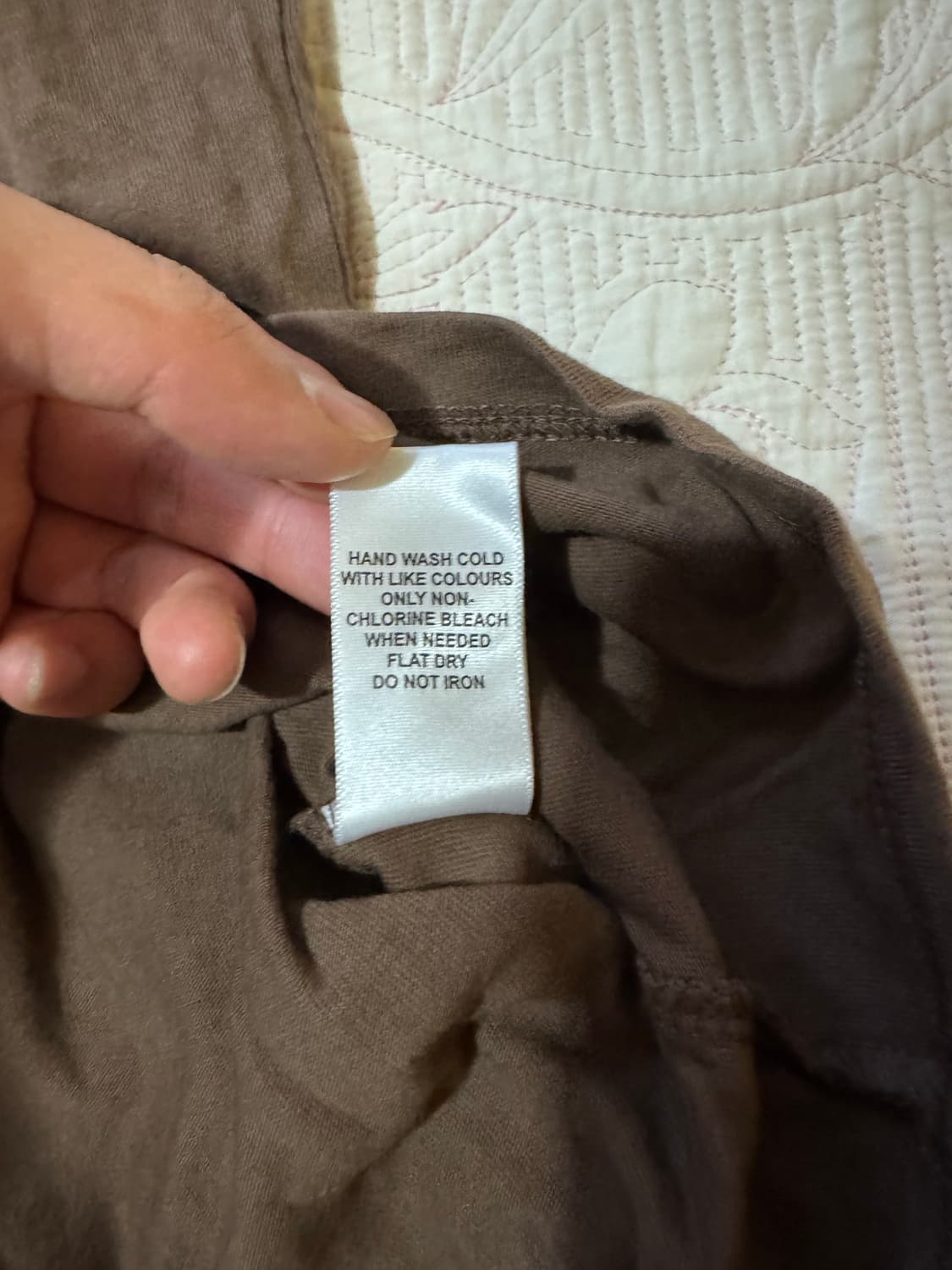 에센셜(Essentials) 긴팔 티셔츠 앞로고 s사이즈 상품이미지6