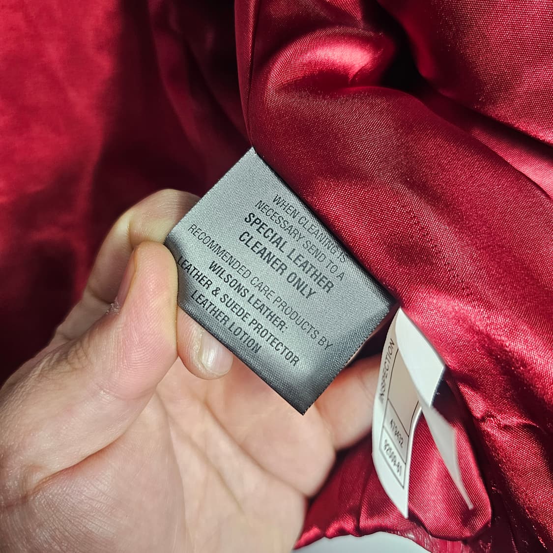 윌슨 wilsons leather maxima 가죽자켓 상품이미지6