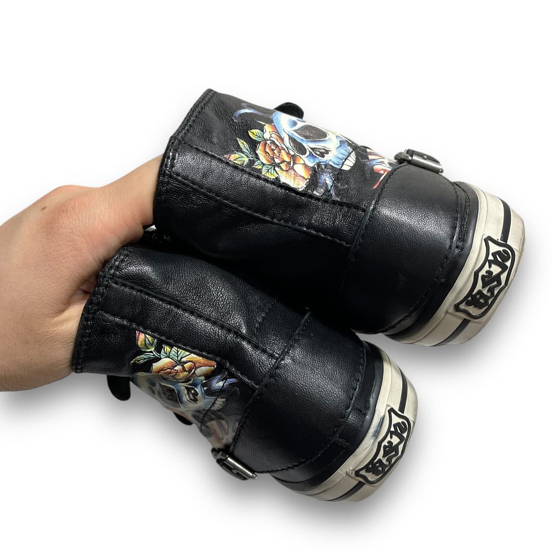 ASH Skull Rose Bondage High Top Shoes 상품이미지6