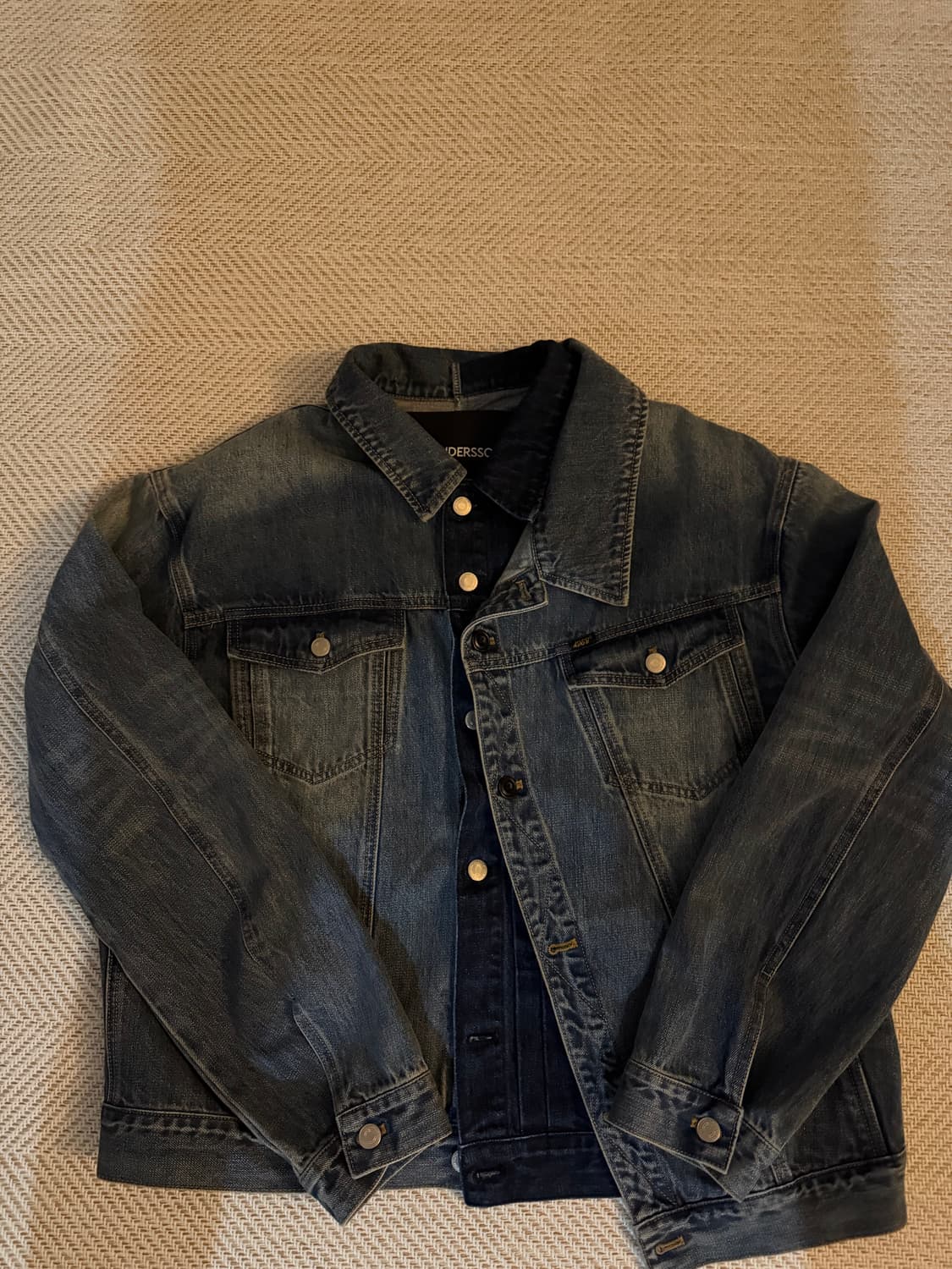 26SS 앤더슨벨 레이어드 데님 자켓 XL 상품이미지2