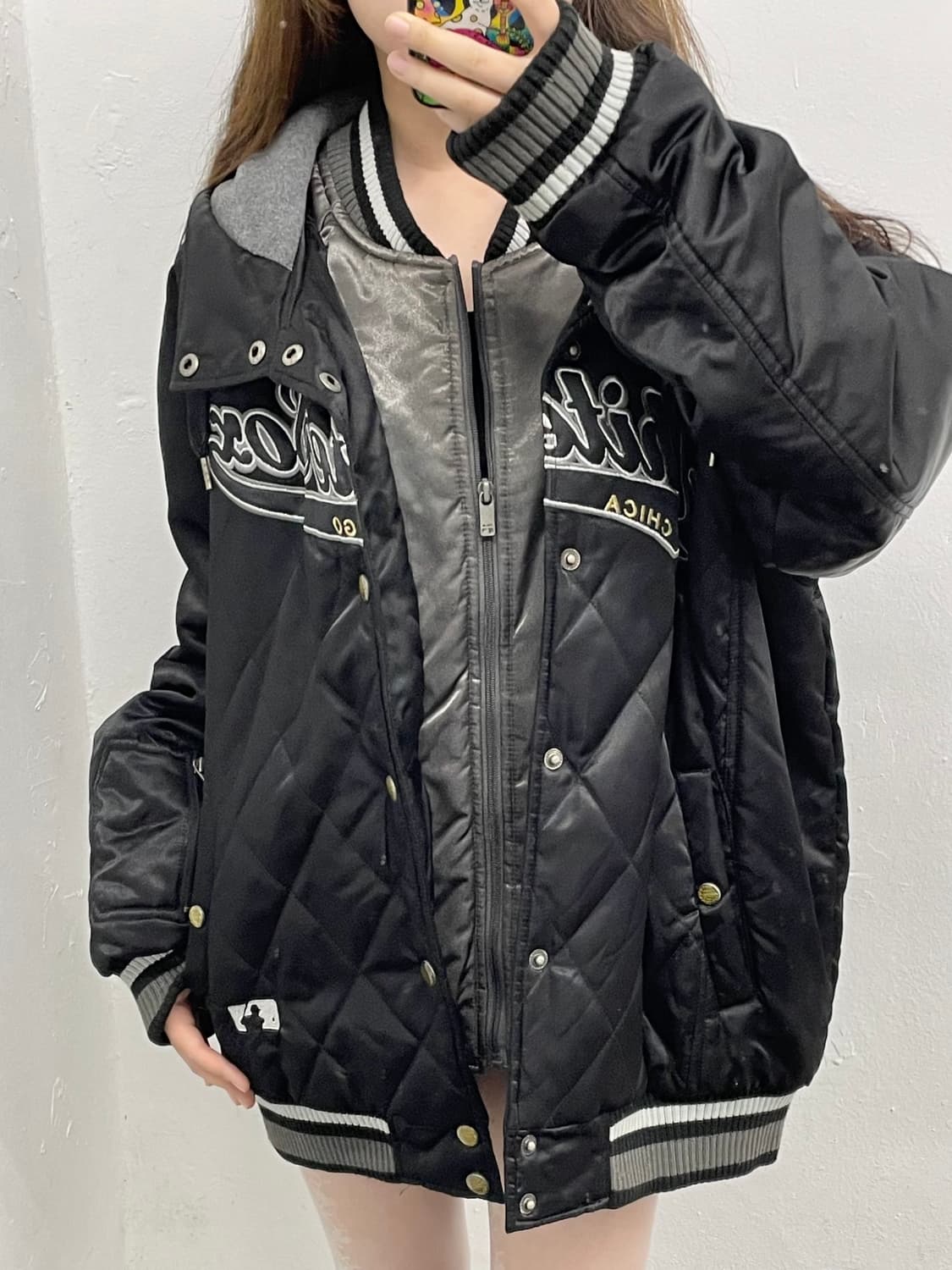 MLB 화이트삭스 로고 바시티 상품이미지2