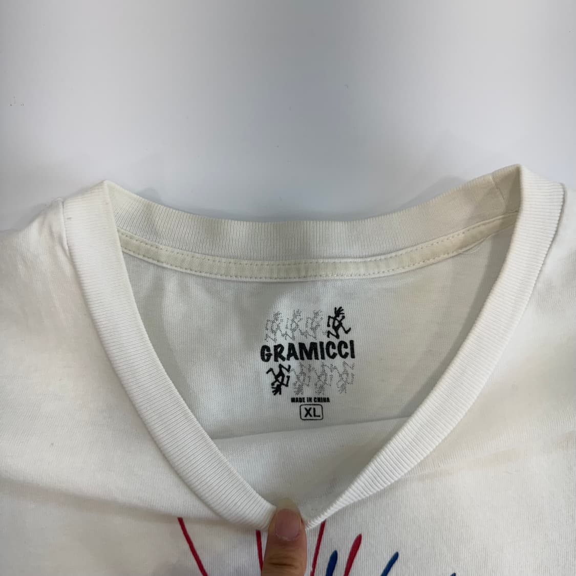 Gramicci 그라미치 마운틴 화이트 반팔  상품이미지5