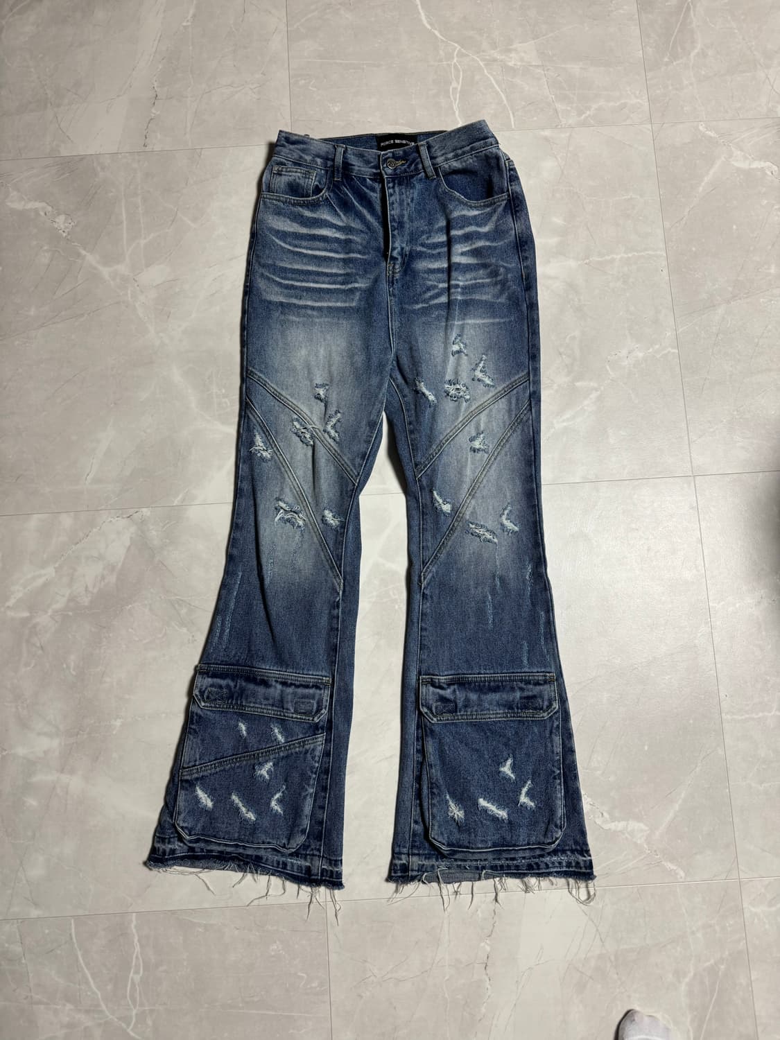 포스센스티브 플레어 데님 1사이즈 상품이미지1