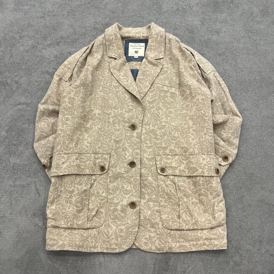 S Thursday Island 플라워 패턴 자켓 상품이미지1