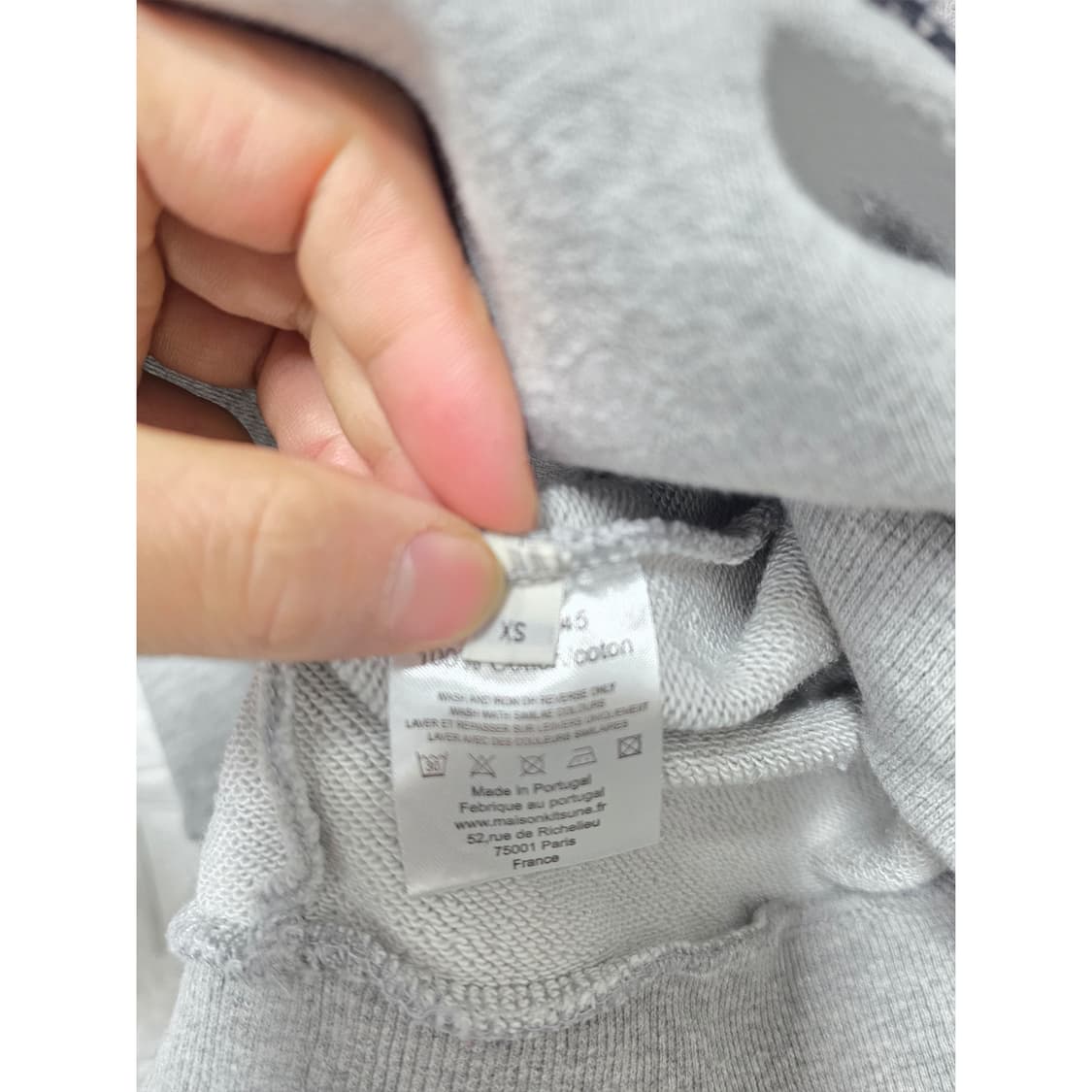 택포_ 메종 키츠네 코끼리 맨투맨  XS 상품이미지3