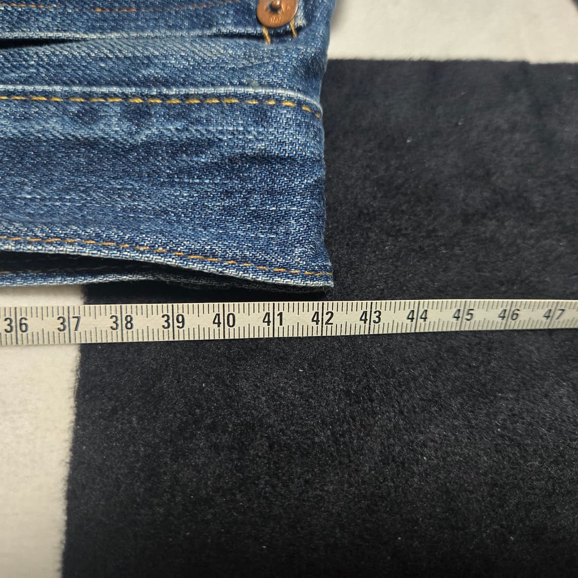 32x28 RRL 더블알엘 슬림핏 재팬 셀비지 데님 상품이미지7