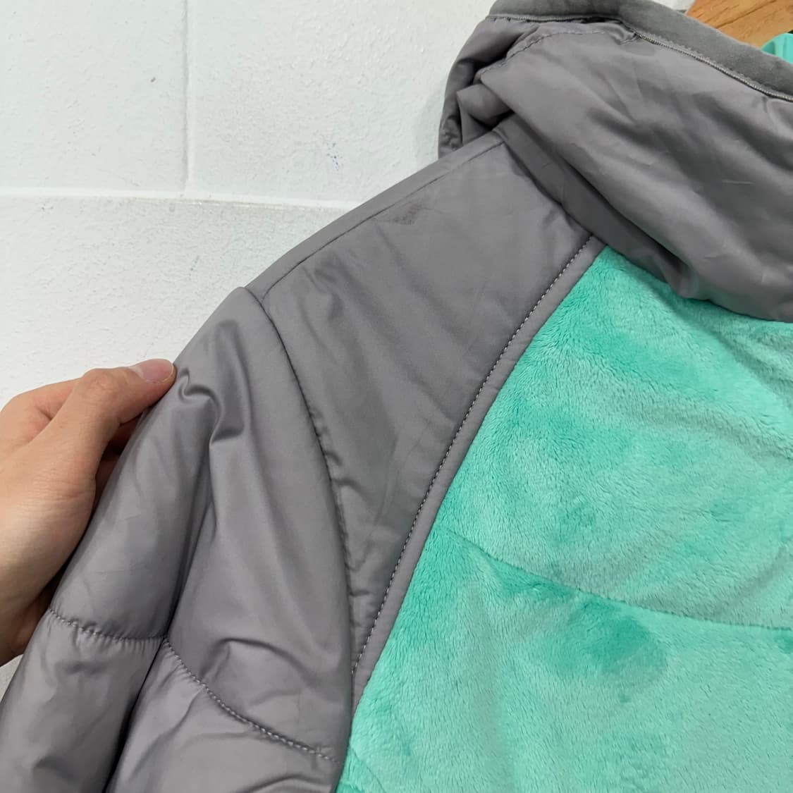 노스페이스 리버시블 후리스 패딩 상품이미지8