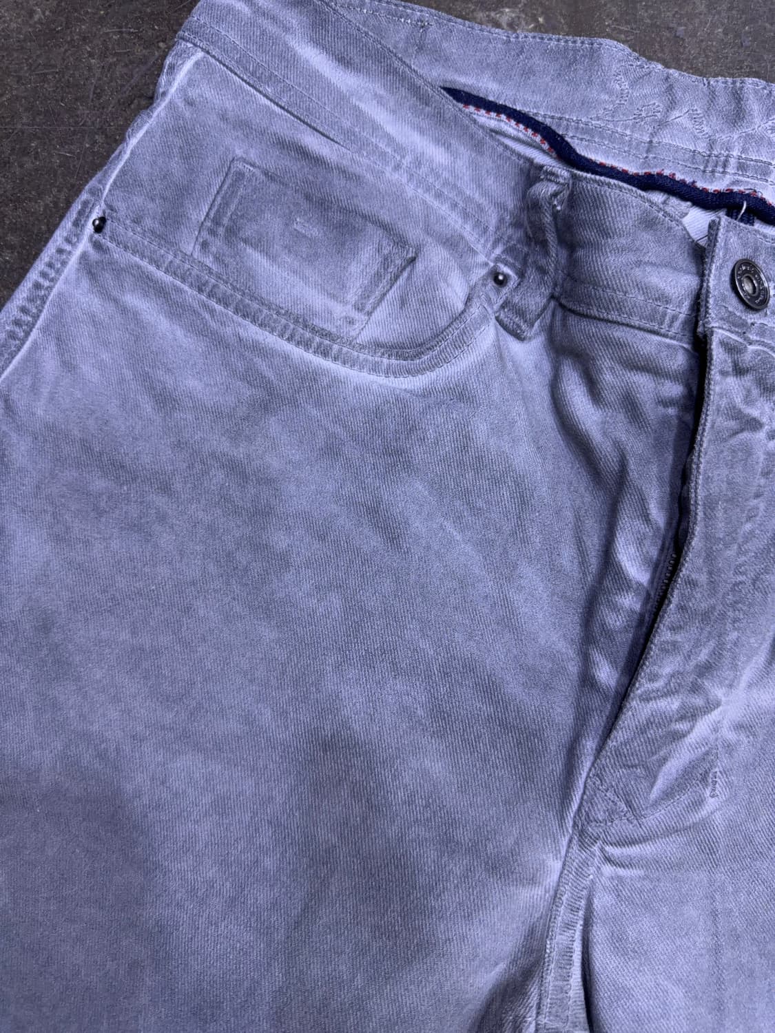 시리즈 힙스터 그레이 다잉 데님 팬츠 34 상품이미지4