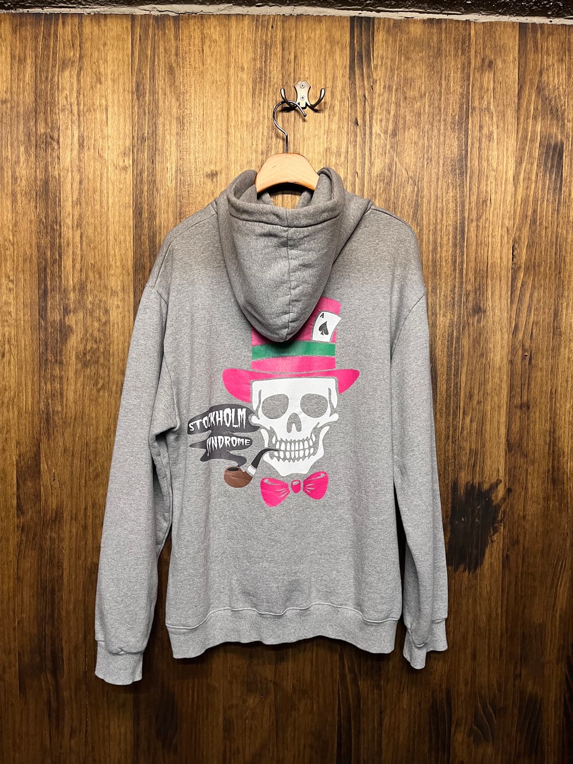 STOCKHOLM SYNDROME printed hoodie 상품이미지2