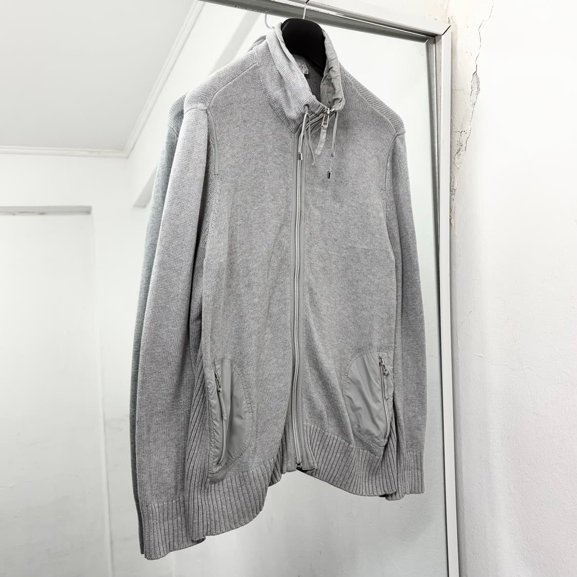 Zenergy By Chicos 나일론 믹스드 니트 자켓 상품이미지4