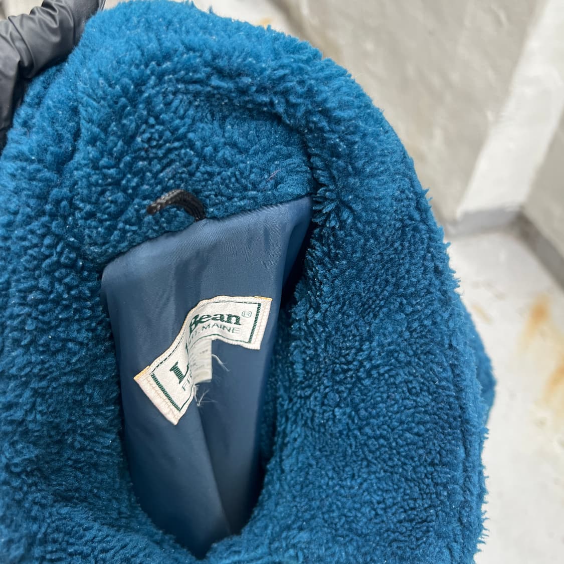 80s 엘엘빈 후리스 코트 상품이미지5