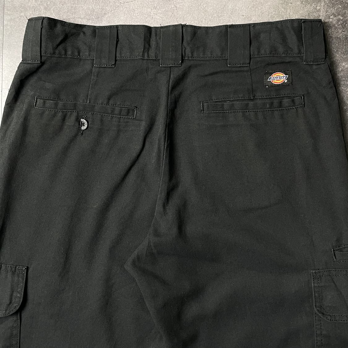 DICKIES 디키즈 빈티지 블랙 카고 워크 팬츠 A01074 상품이미지7