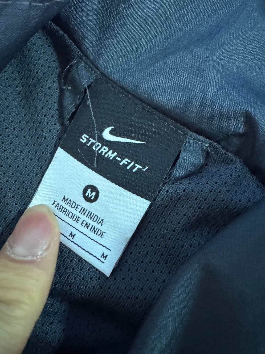 나이키 올드스쿨 스톰핏 밑단 스트링 셀틱 바람막이 M ~ L 상품이미지3