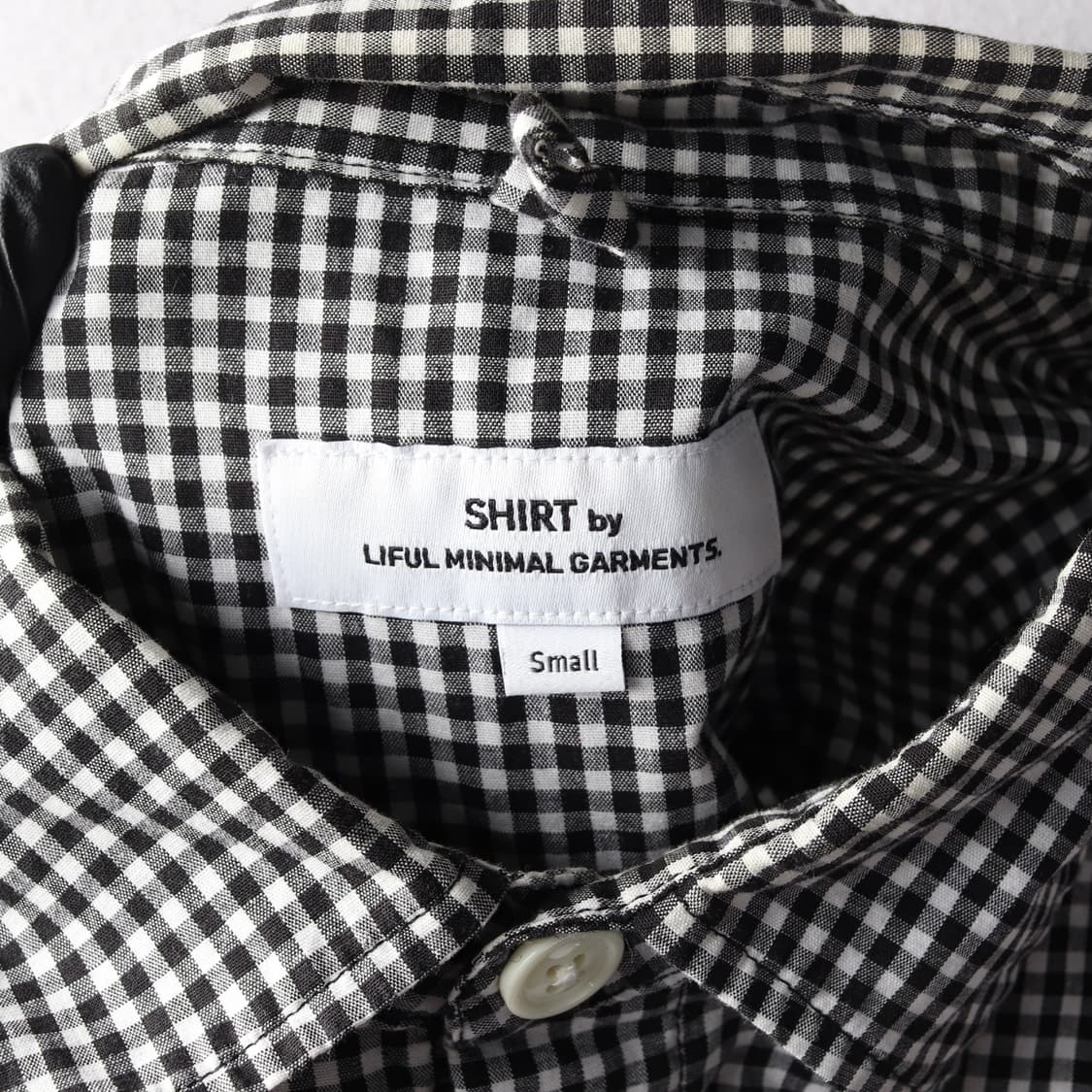 라이풀미니멀가먼츠 깅엄셔츠 (XL) 상품이미지5