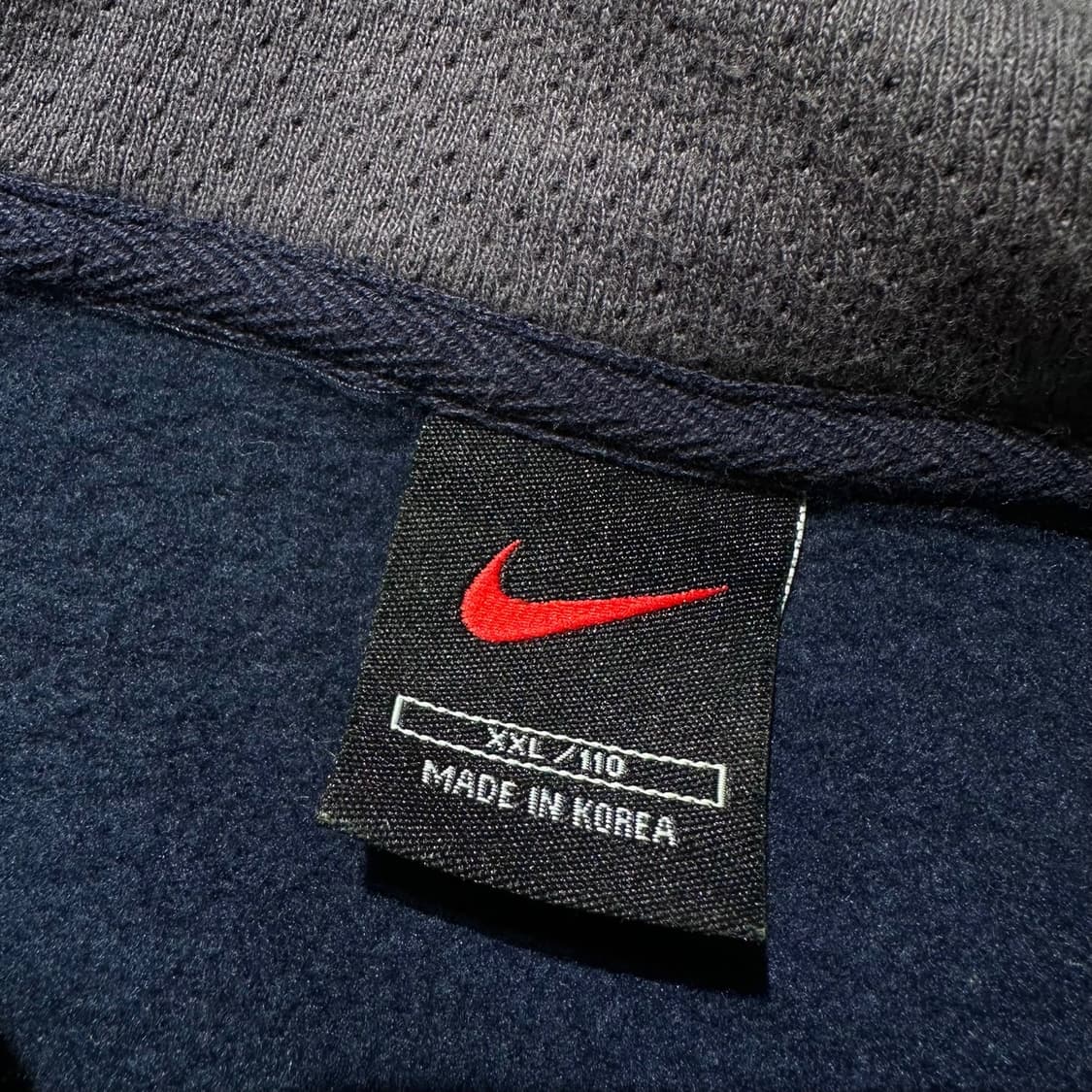 나이키 90‘s 애슬레틱 아치로고 후드 네이비 상품이미지4