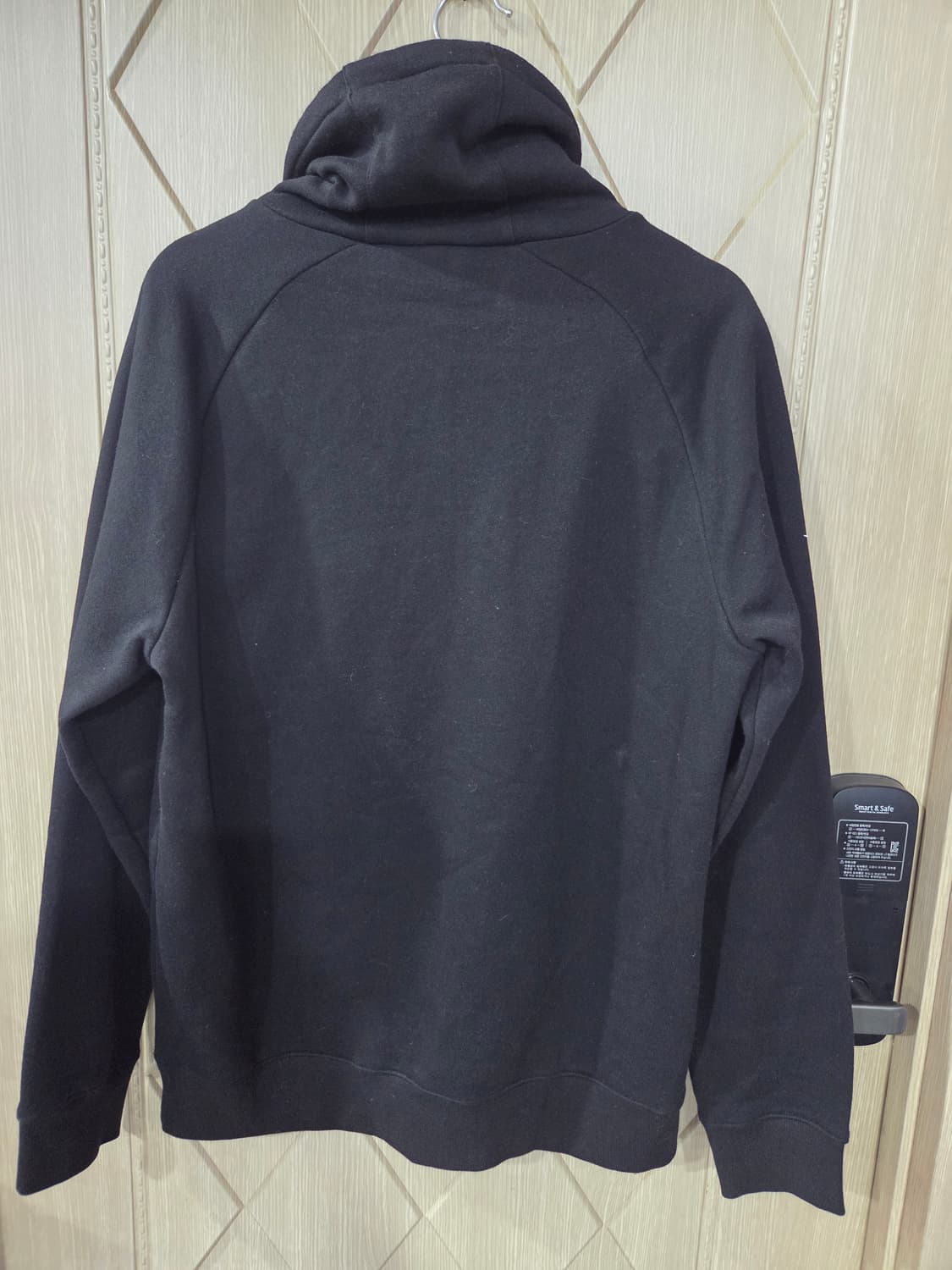 남성 블랙후드티 상품이미지2