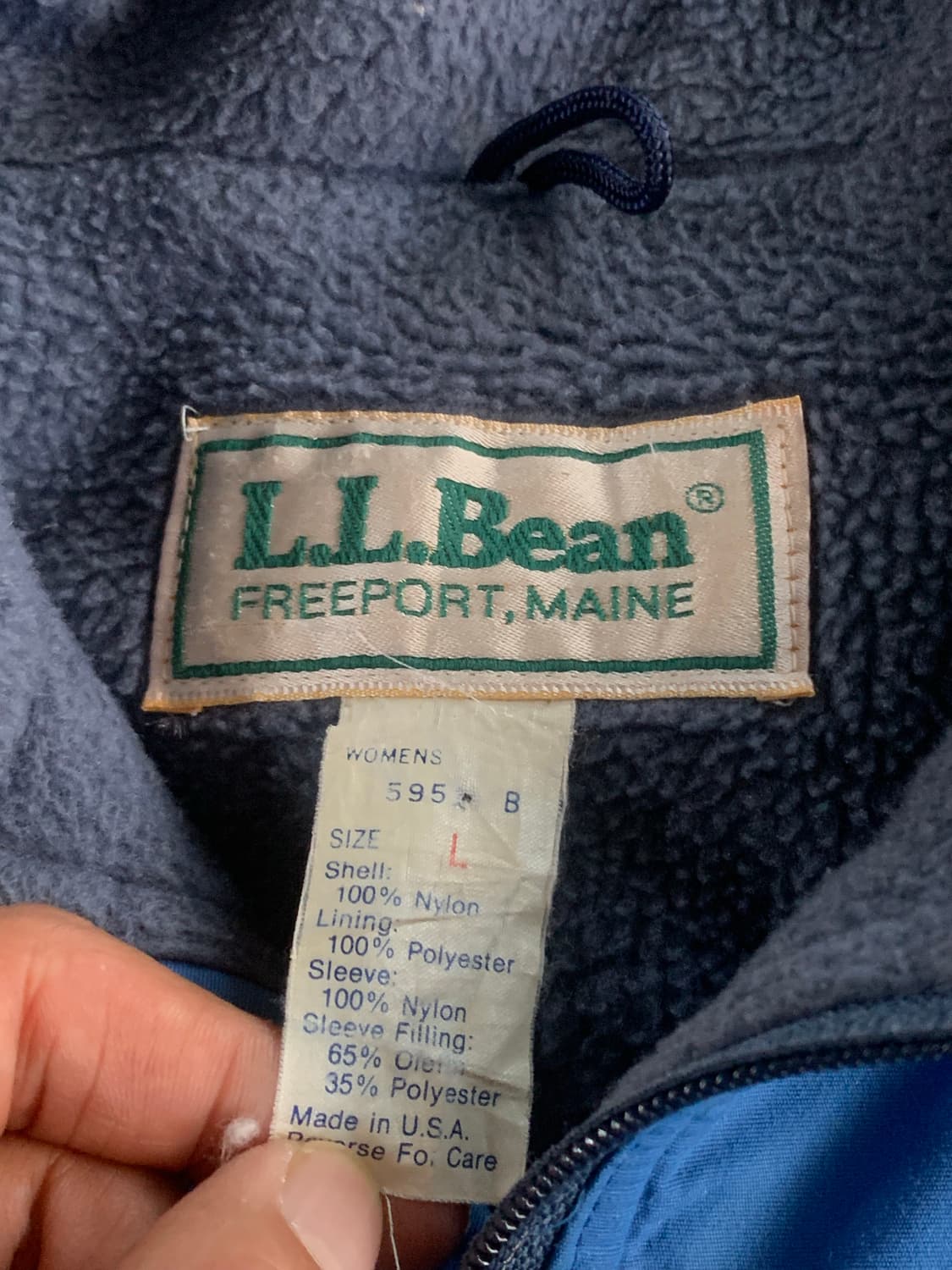 80s 엘엘빈 웜업 자켓 상품이미지4