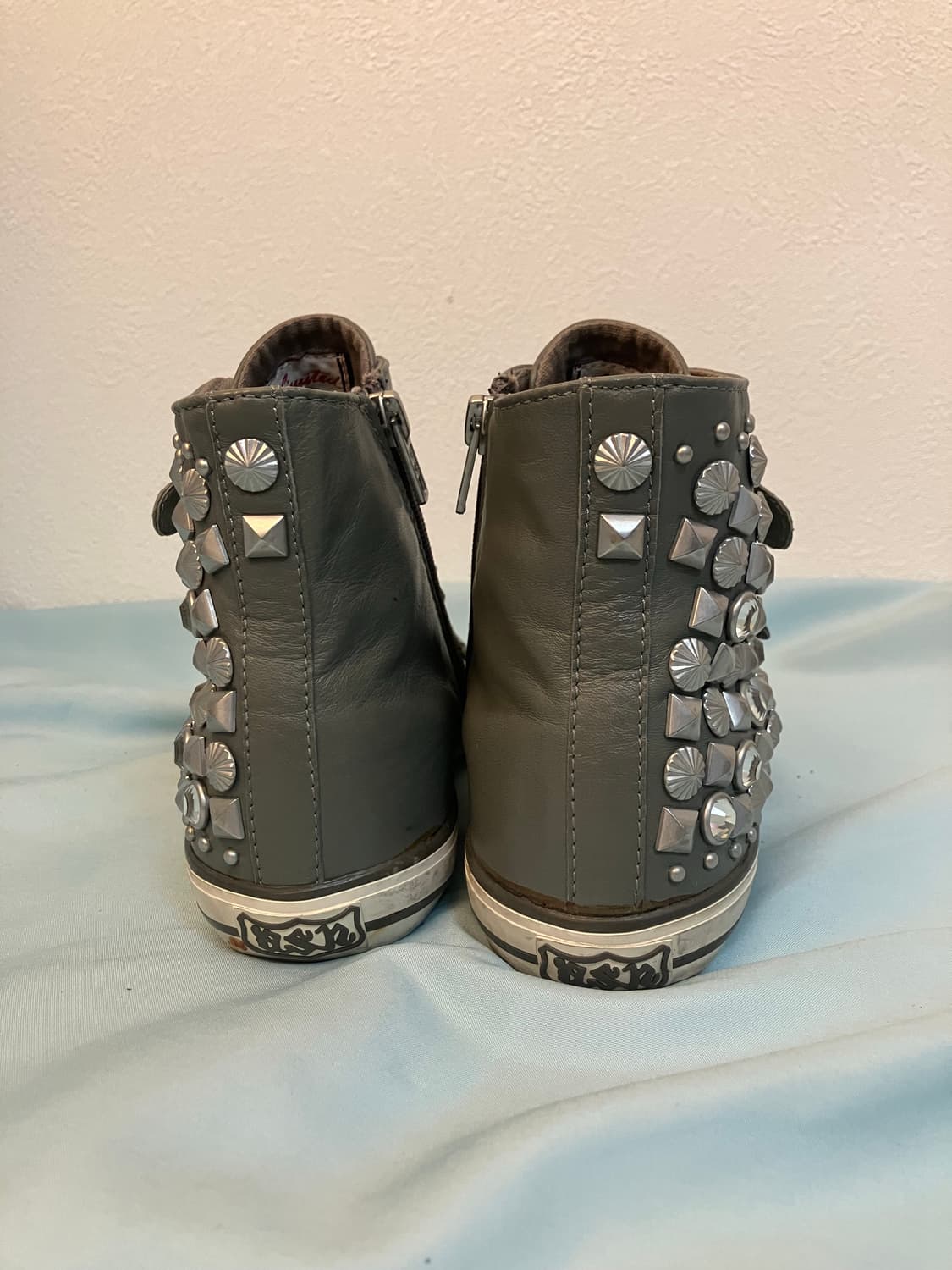 Ash 아쉬 한정판 스터드 버클 하이탑 스니커즈 y2k 상품이미지5