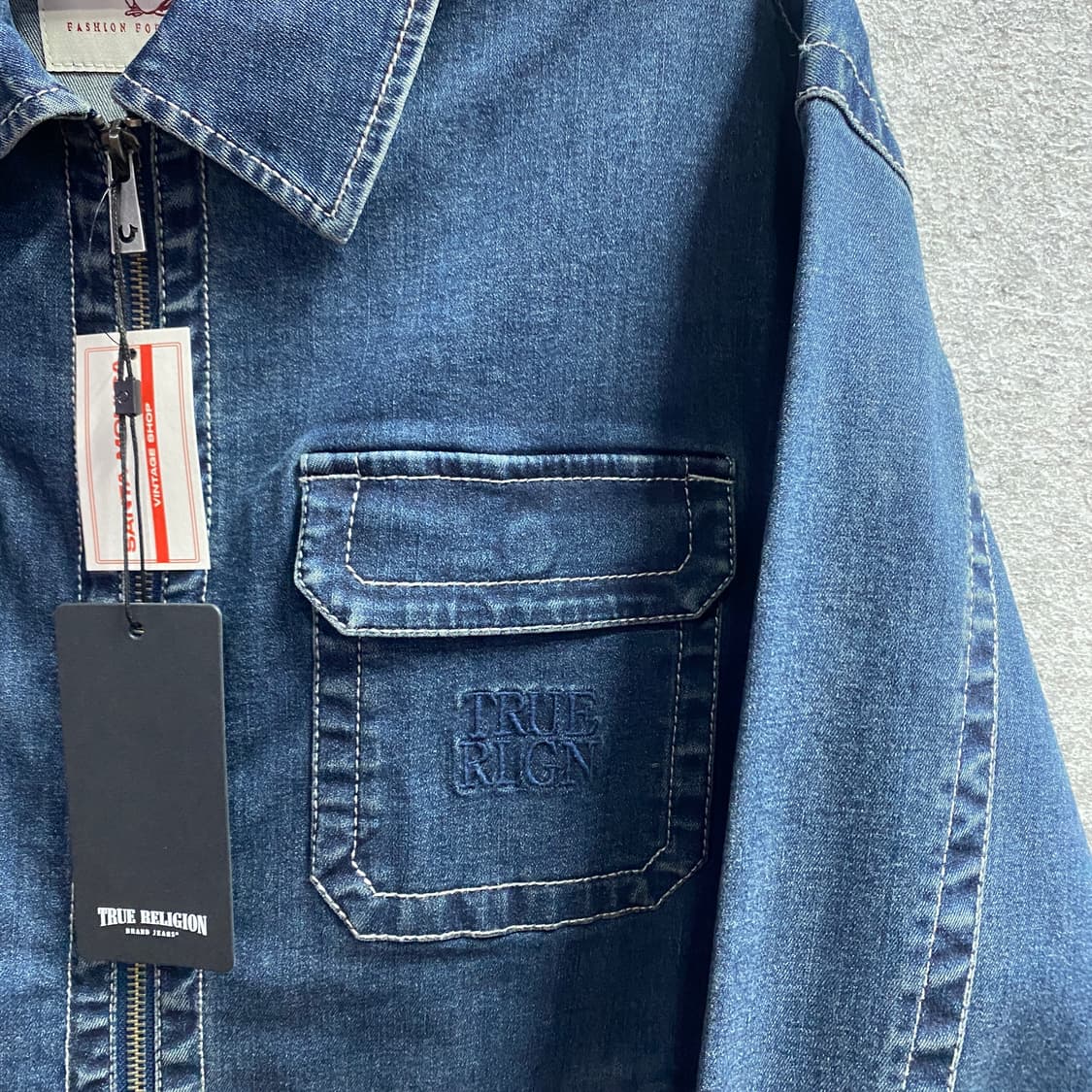 트루릴리전 멀티포켓 데님 자켓 b3386 상품이미지3