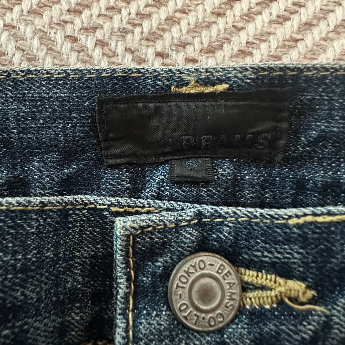 BEAMS japan made damage demim pants 상품이미지3