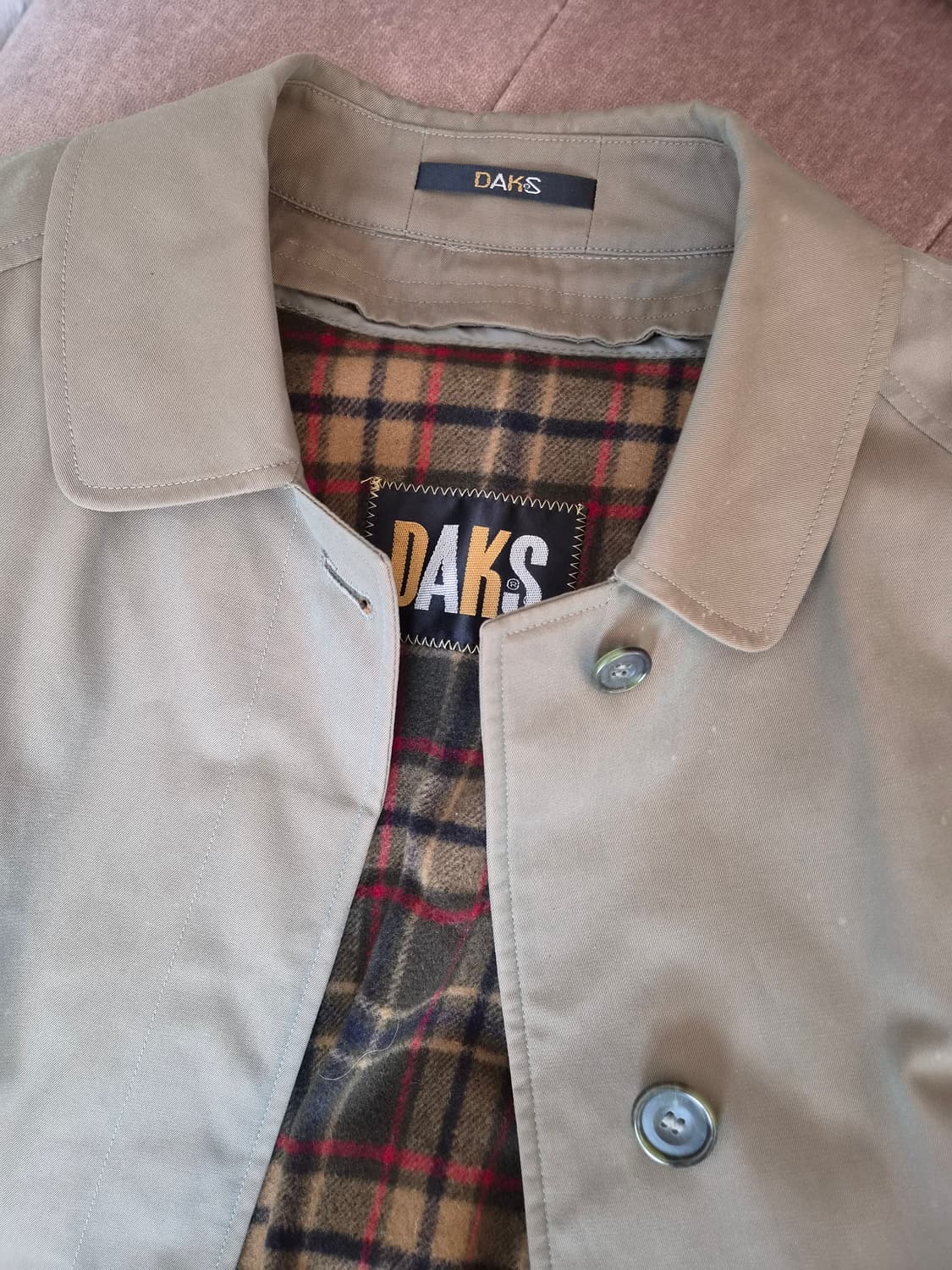 닥스 남성 게버딘 롱트렌치코트
 상품이미지4