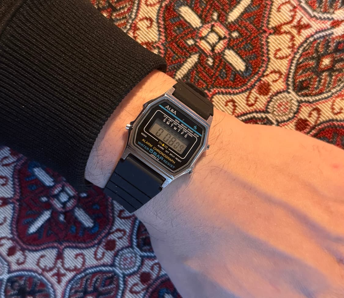 SEIKO ALBA 80s 빈티지 시계 상품이미지3
