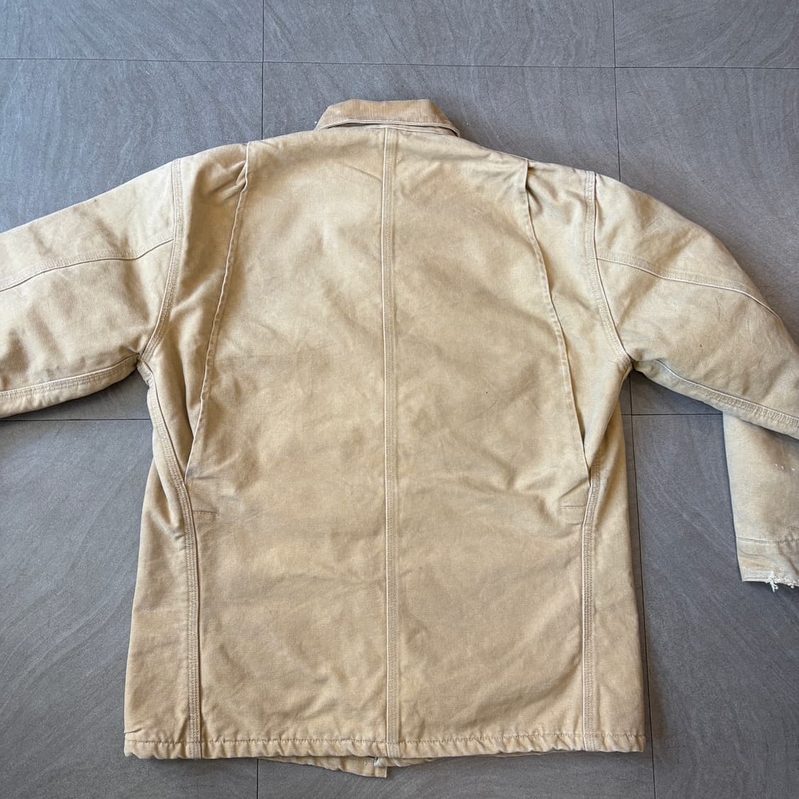 칼하트 정품 C02 베이지 덕 초어 자켓 상품이미지10