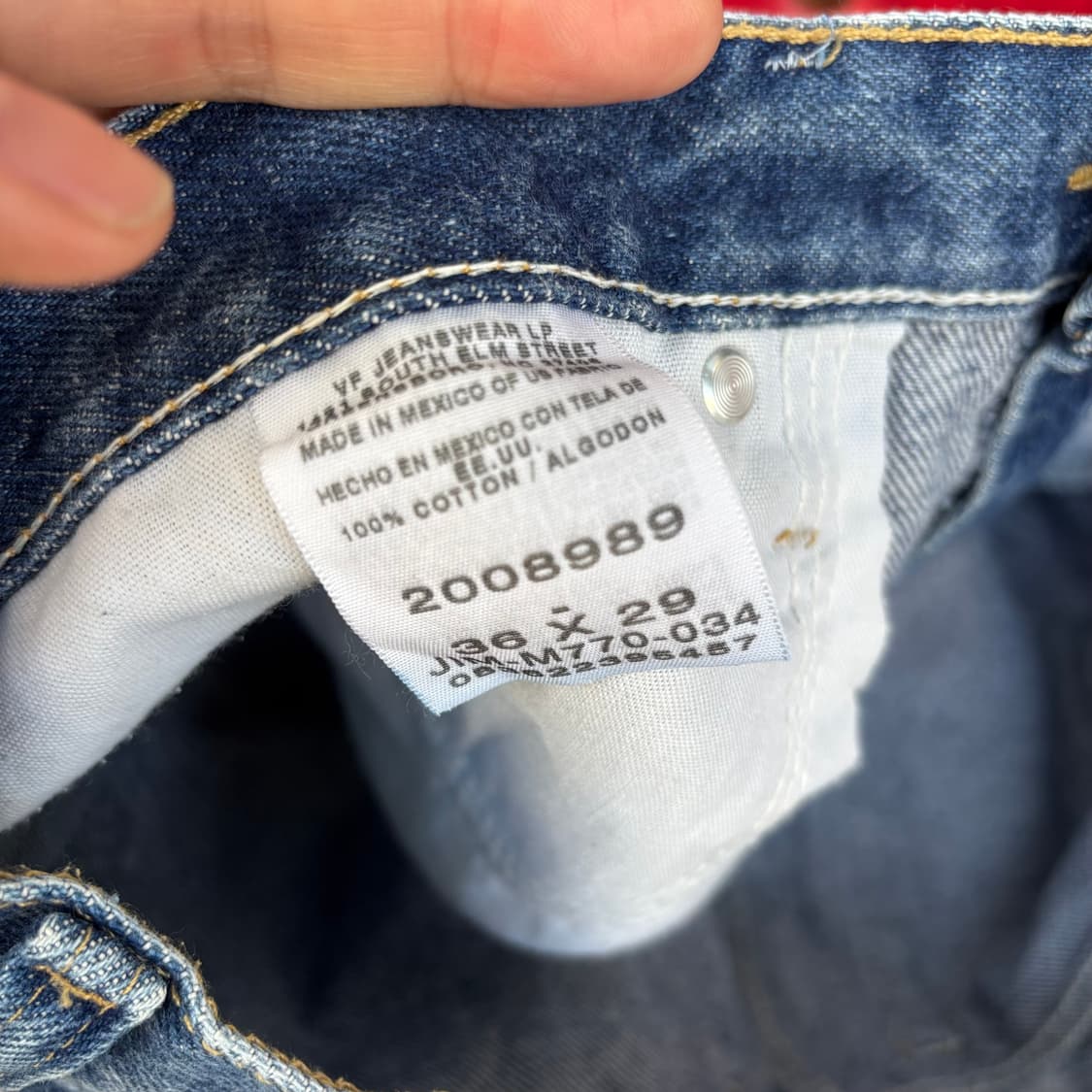 올드 리 데님 팬츠 상품이미지10