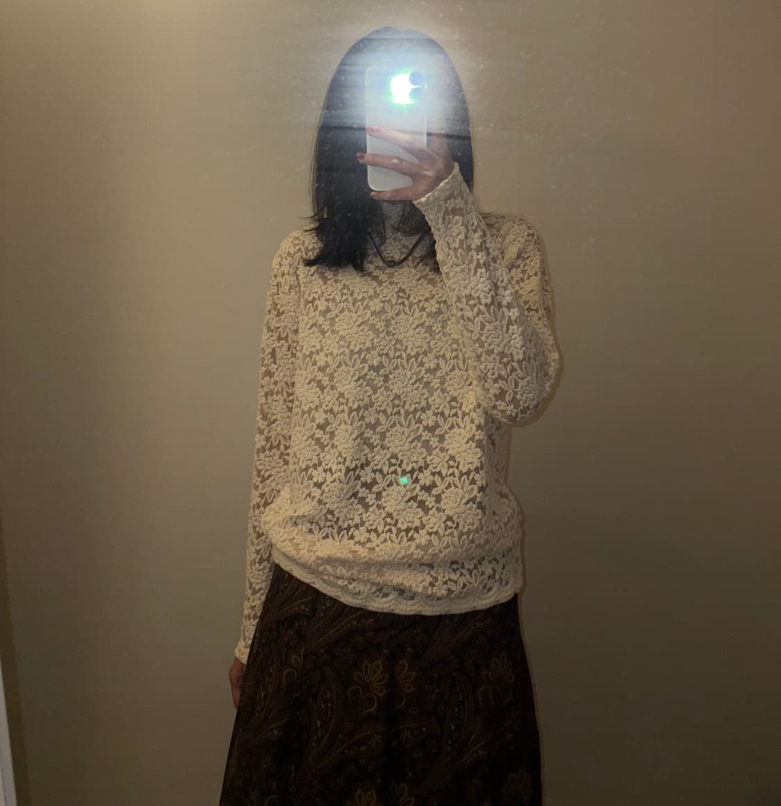 빈티지 플라워 폴라티 상품이미지2