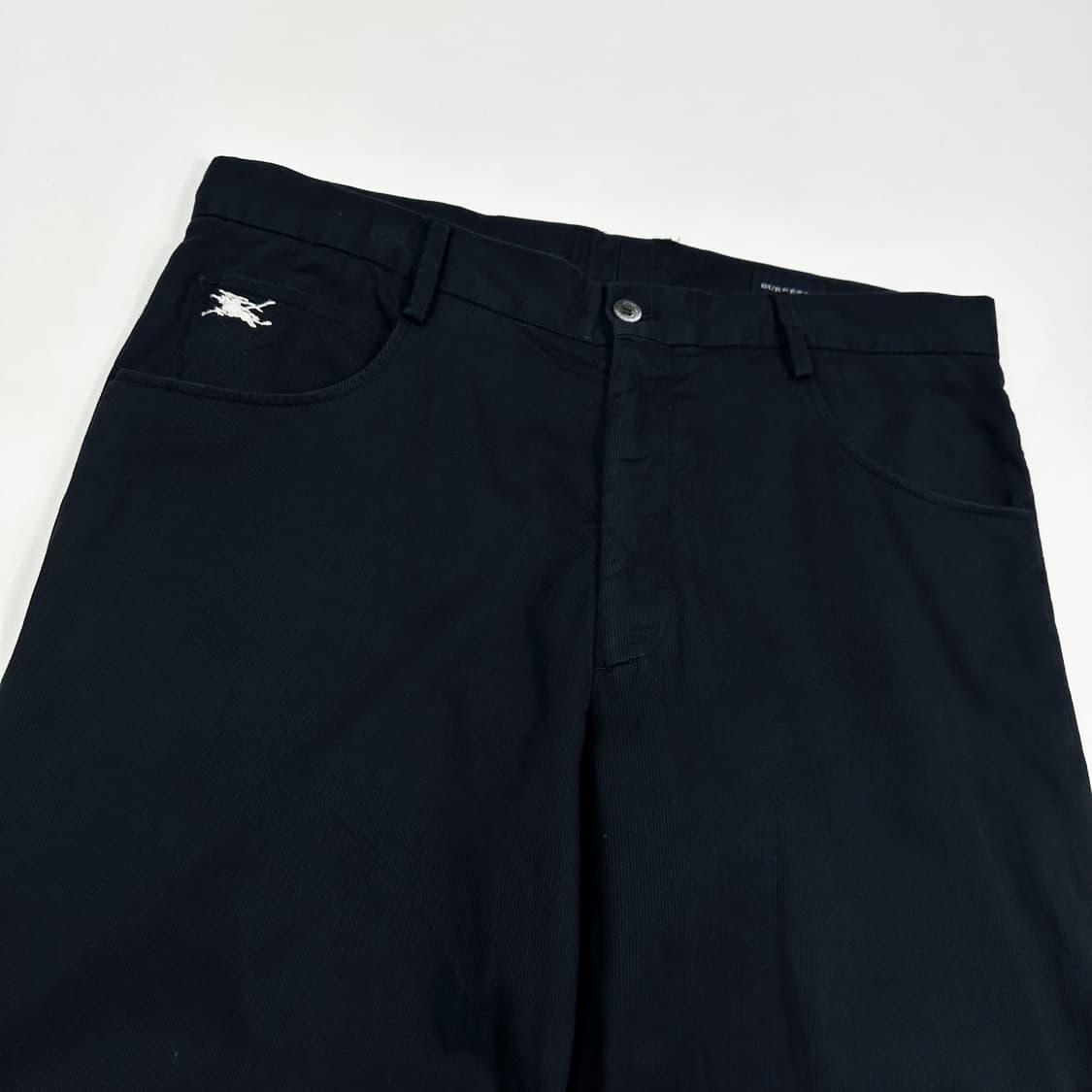 버버리 골프 블랙 스트레이트 치노팬츠 (34인치) 상품이미지4